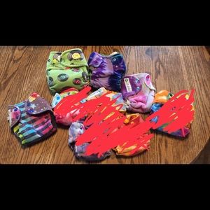 Hybrid Fitted Cloth Diapers